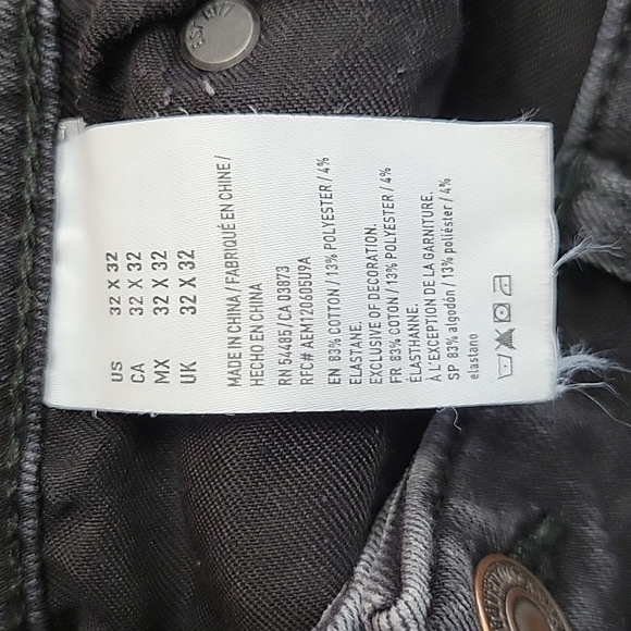 American Eagle Extreme Flex 4 Distressed Jeans 32×32 - Picture 6 of 13